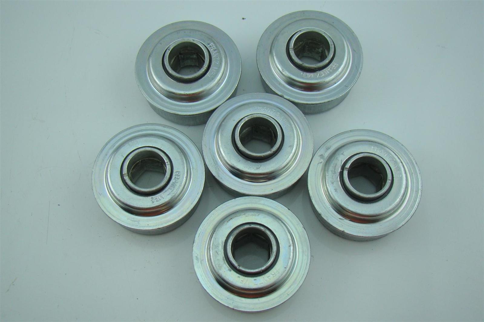 (6) Conveyer Roller Bearing Hex shaft eBay