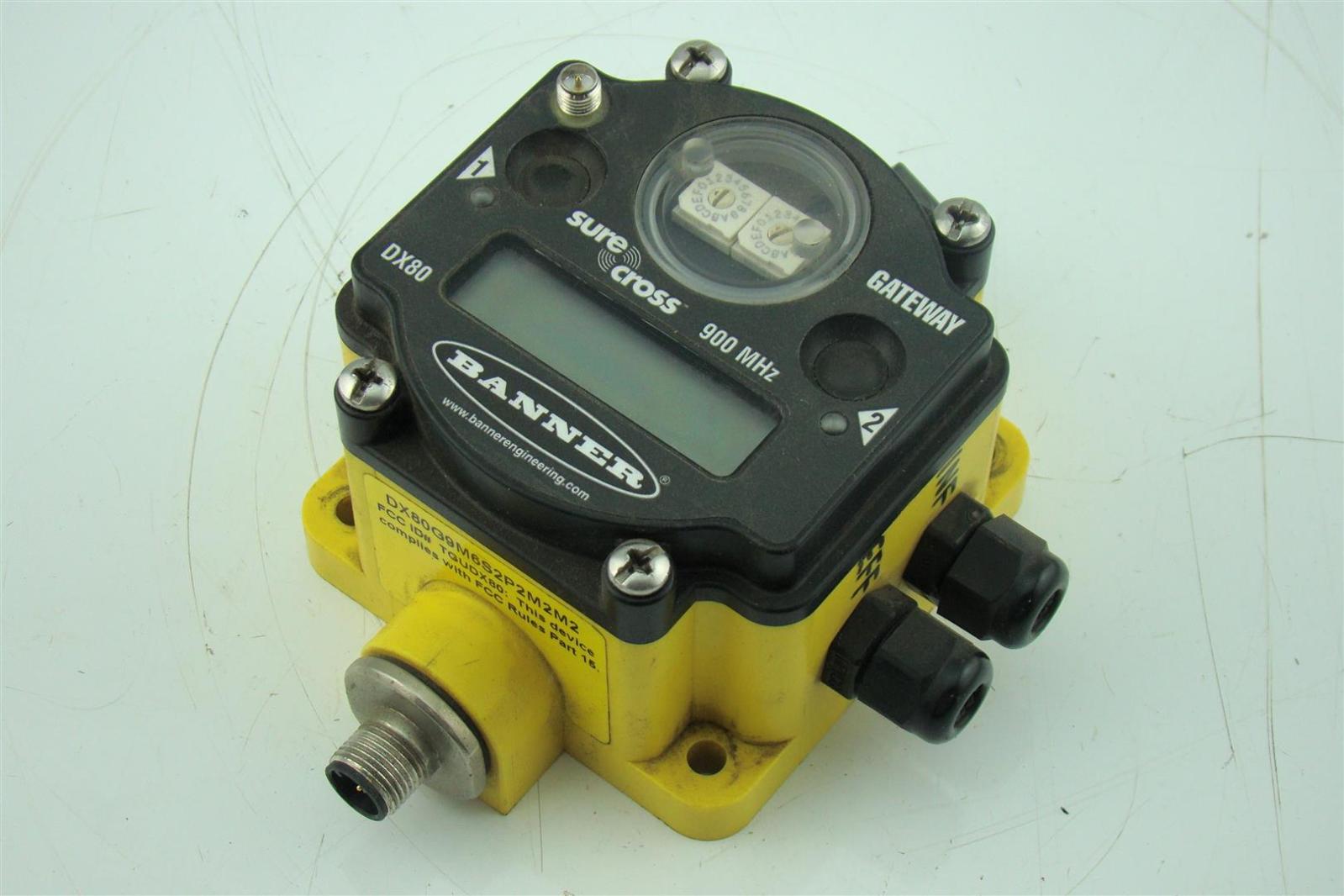 Banner Gateway 900 MHz Radio Modbus DX80