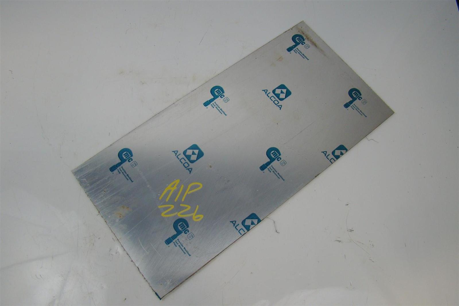 MIC6 Jig Plate CAST ALUMINUM TOOLING PLATE 1/4" 24" x 1113/16"