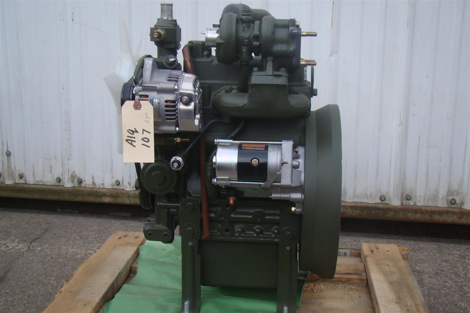 KUBOTA Turbo Diesel Engine Model D7222 20HP Complete, With Starter and