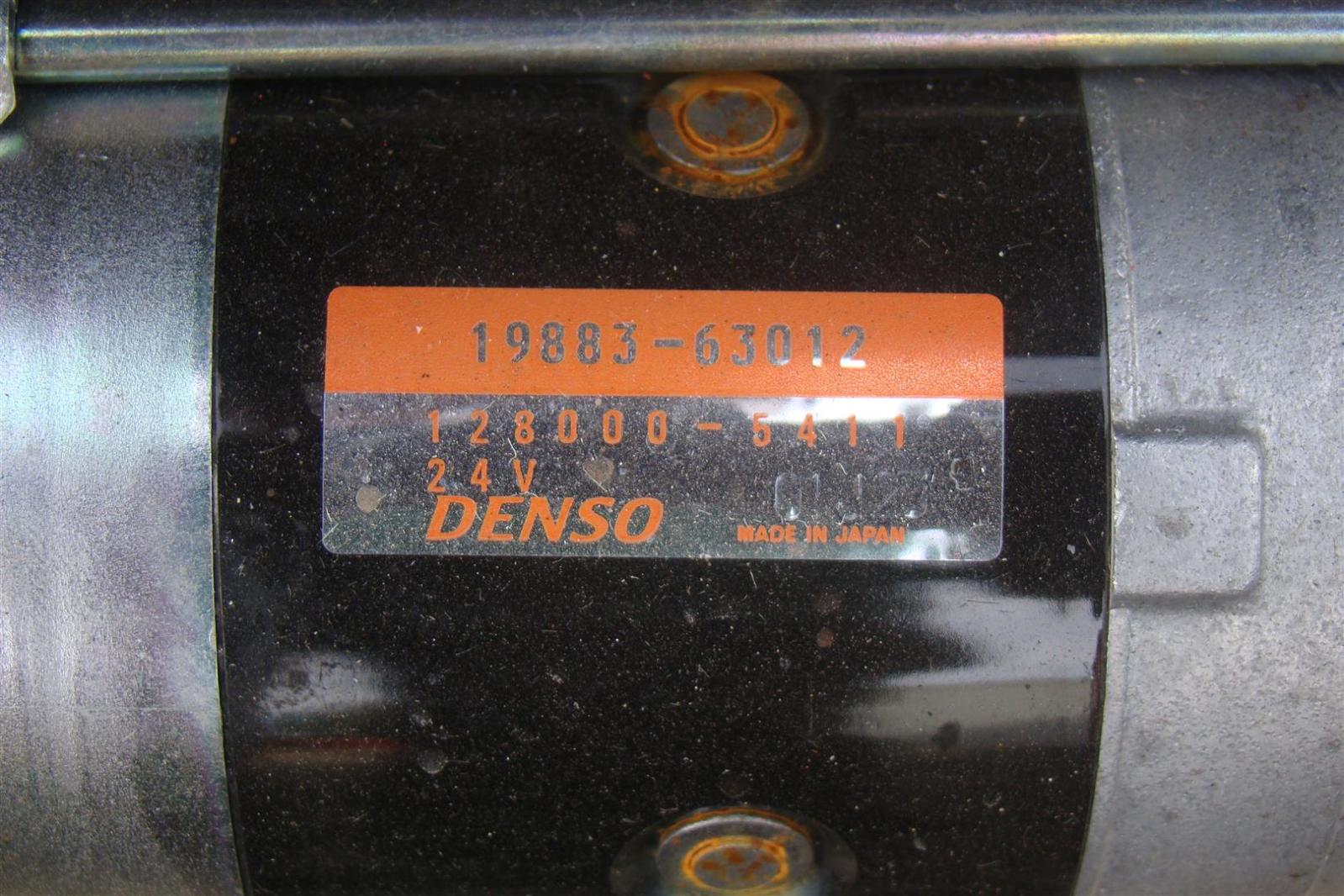 KUBOTA Turbo Diesel Engine Model D7222 20HP Complete, With Starter and