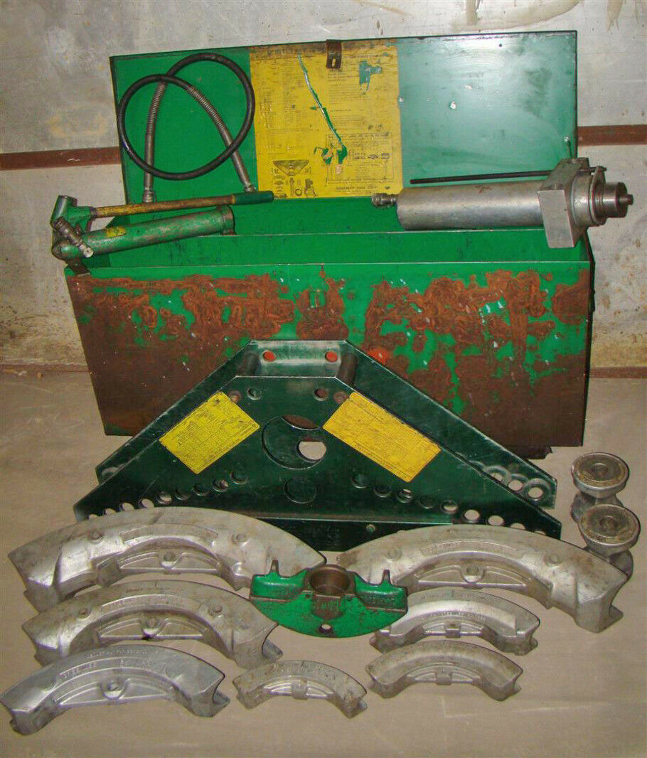 Greenlee Hydraulic Bender with Power Unit 4" 11/4" 884 eBay