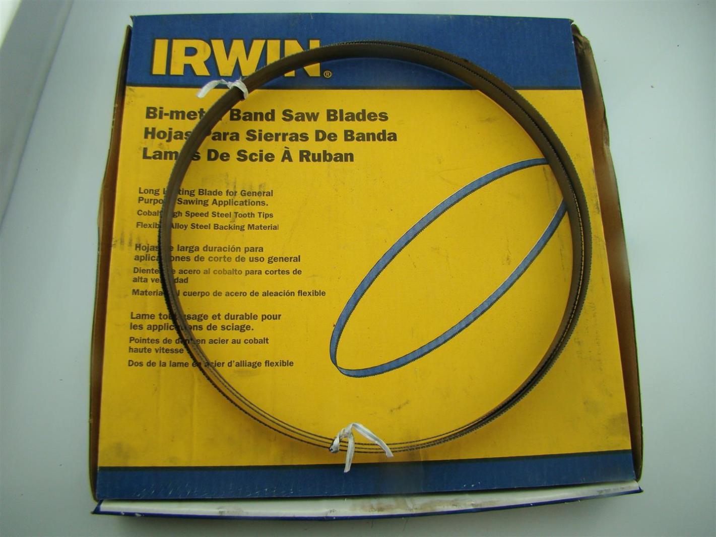 IRWIN BIMETAL BAND SAW BLADE eBay