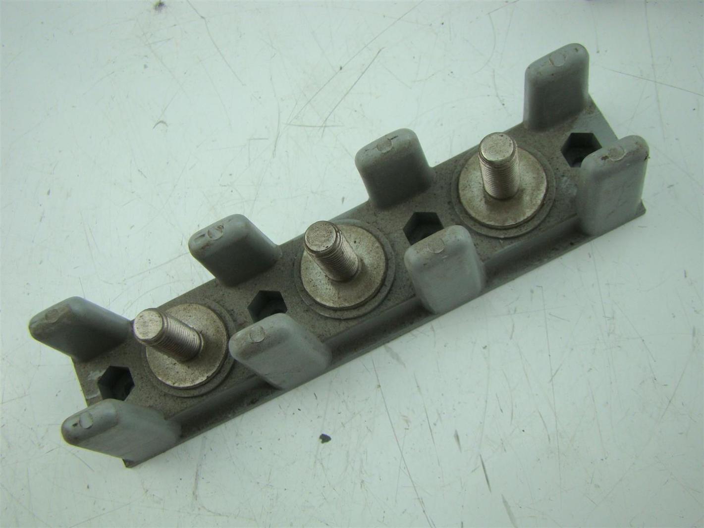 (6) Aircraft 3 Stud Terminal Block MS2721243