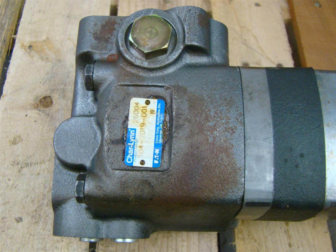 CHARLYNN HYDRAULIC MOTOR 1.24" SHAFT 26004 eBay