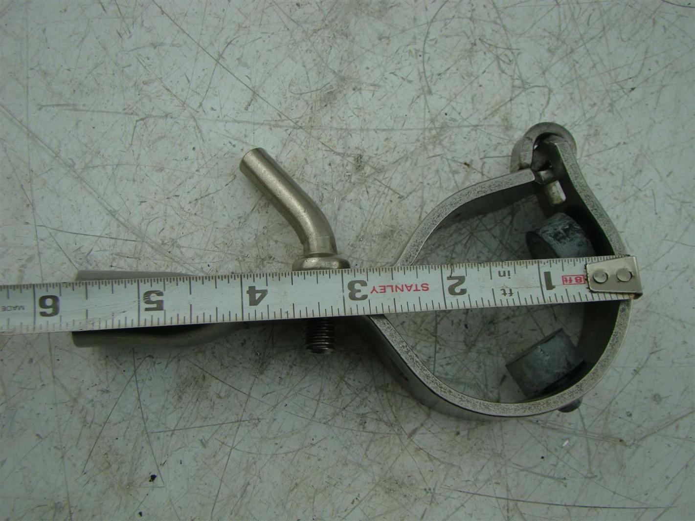 QTY 2 SANITARY PIPE HANGERS 2.25" eBay