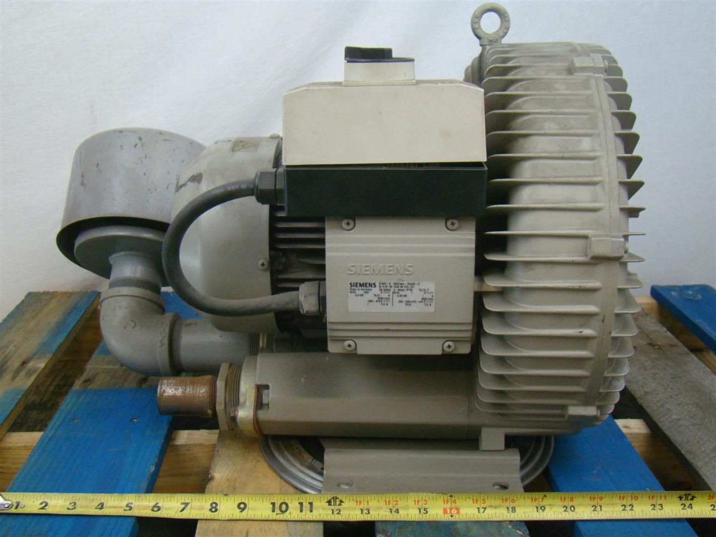 Siemens ElmoG Blower 380/415V 3kW 7A 2895Rpm 2BH16007AK22Z eBay