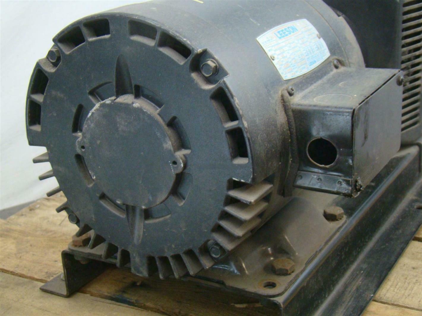 Gast oilless rotary vane Vacuum pump 3/4" NPT 230/460v eBay