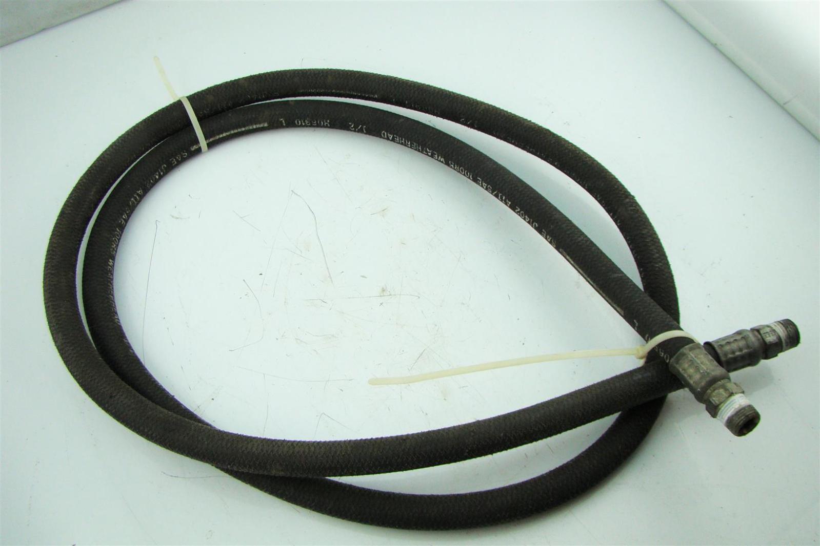 Weatherhead Hydraulic Hose With 1/2" Threaded Ends Sae Ji402 Aii/Sae