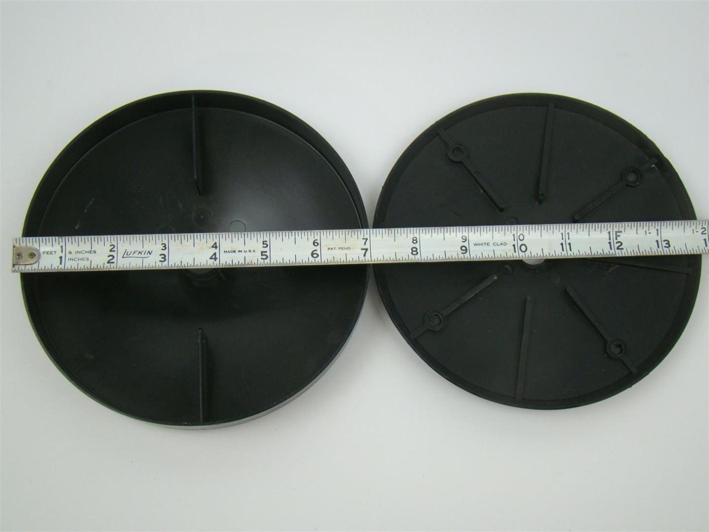 (2) AO Smith 5/8" Bore Plastic Rain Shields 603795 1383A