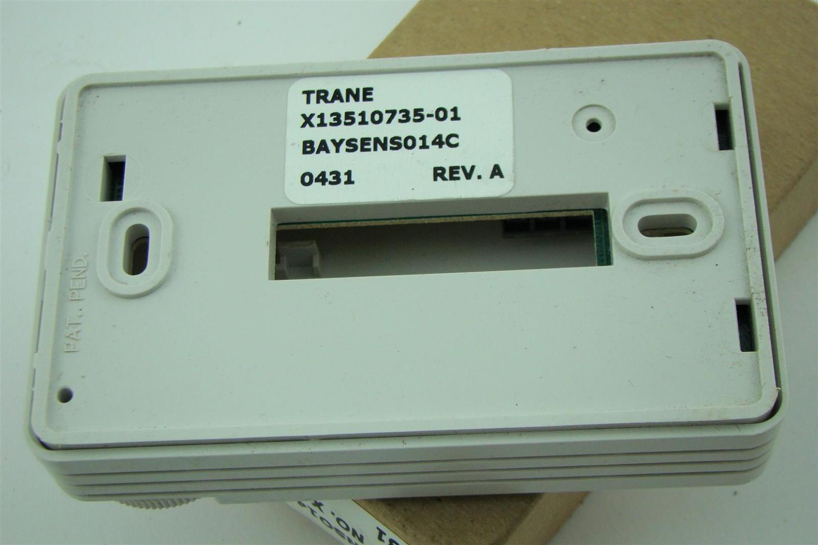 Trane ZONE SENSOR TEMP ADJUST ON/CANCEL BUTTON Baysenso14C X1351073501