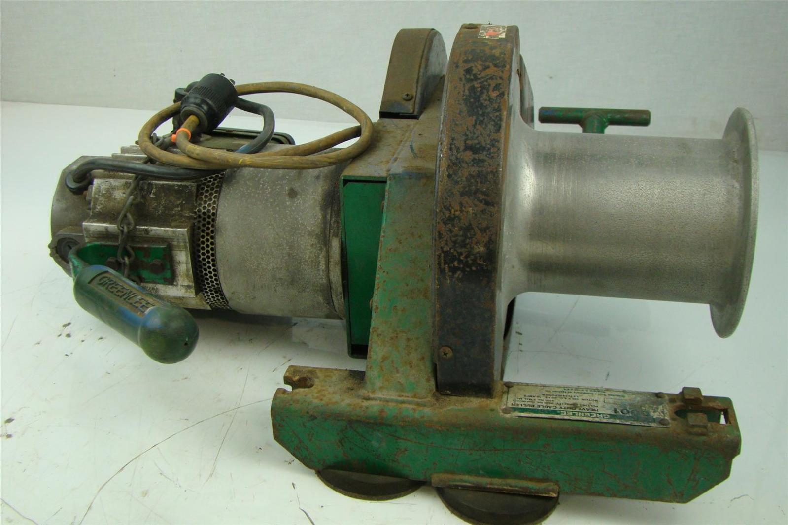 Greenlee Heavy Duty Cable Puller 120V 15A 1.5HP 6001 eBay