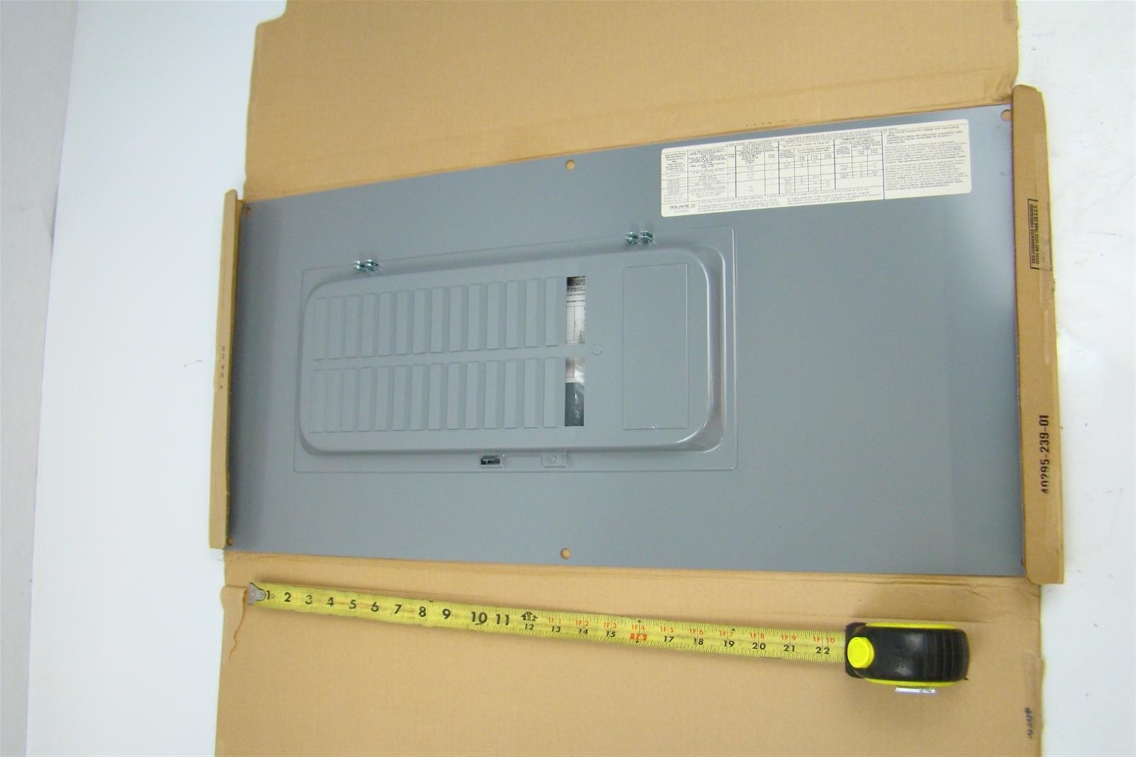 Square D Indoor QO Breaker Panel Surface Cover With Door, Qoc30Us eBay