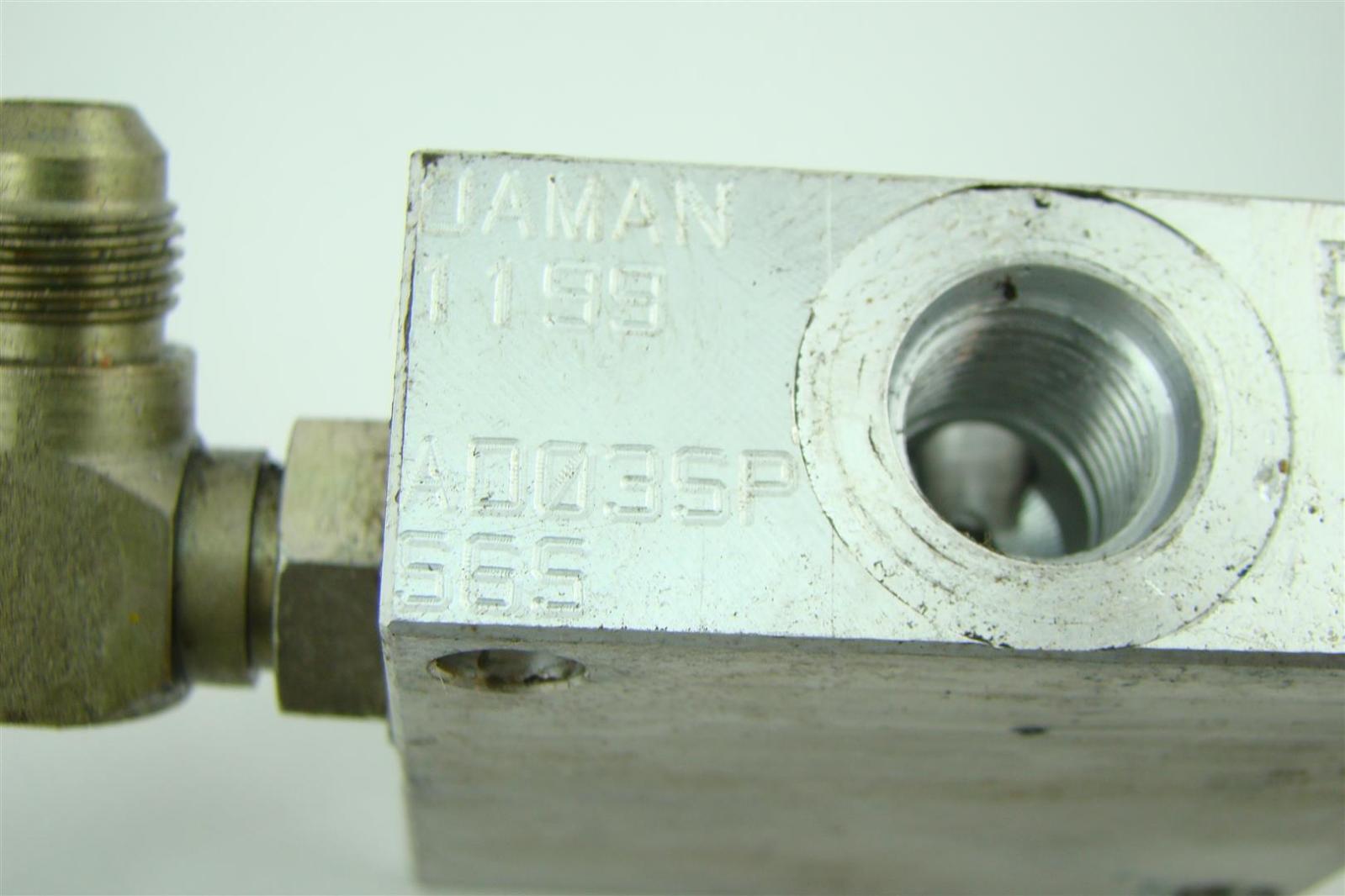 Daman 1199 Ad035P 565 Hydraulic 1/4" Ports Manifold Kit eBay