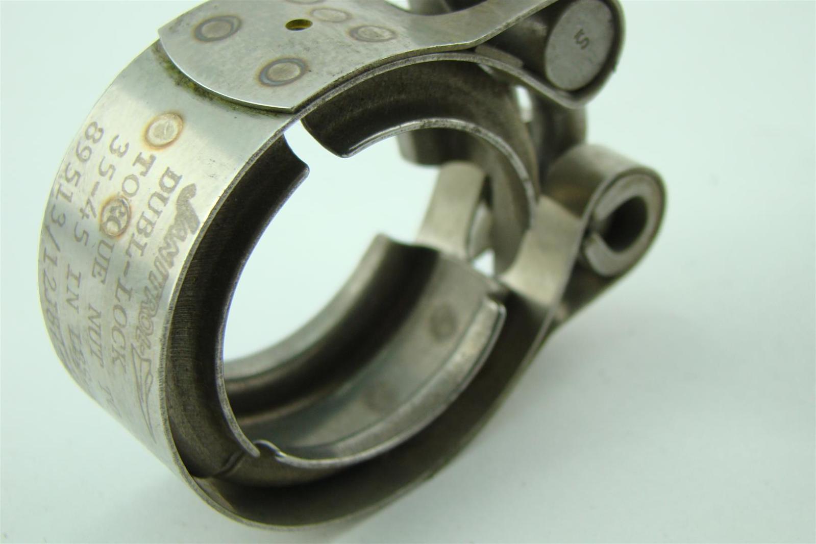 ClampCo 11/4" VBand Clamp SS Aerospace Exhaust w/ quick release latch