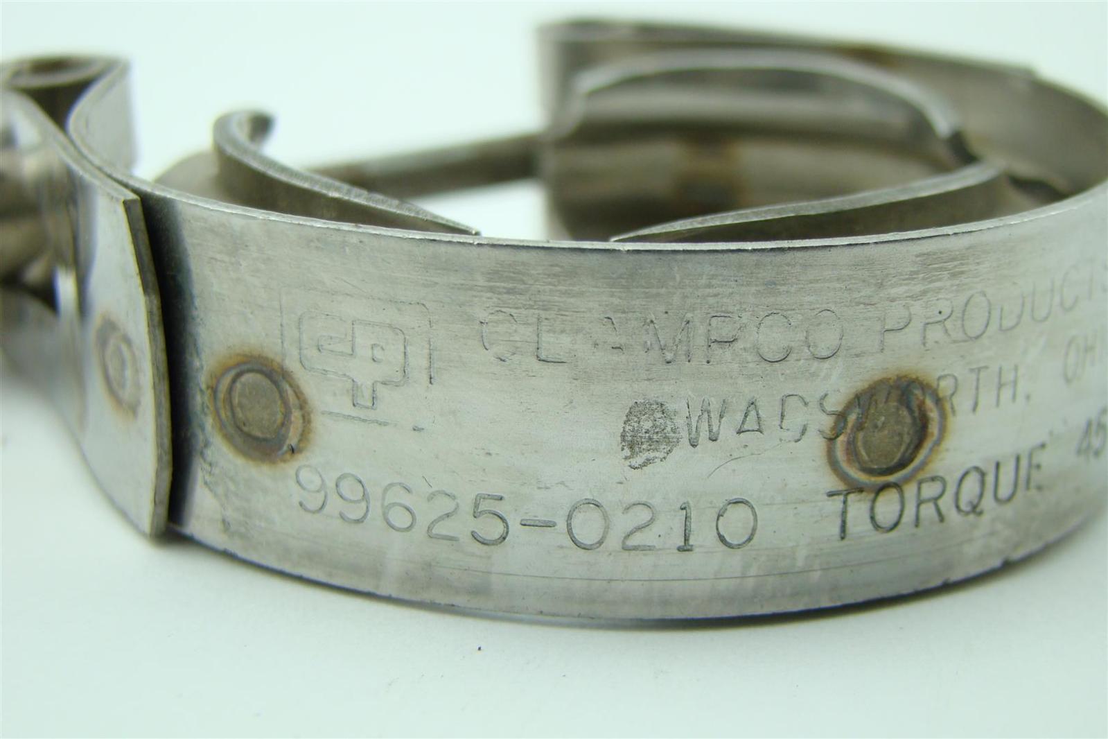 Clampco Products 11/2" VBand Clamp S.S. Aerospace, Exhaust Torque 45 99625021 eBay