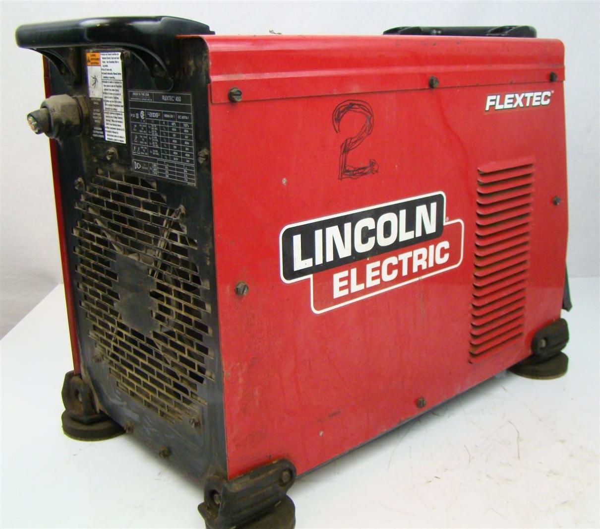 Lincoln Electric Flextec multiprocess welder 450 380/460/575v 3Phase