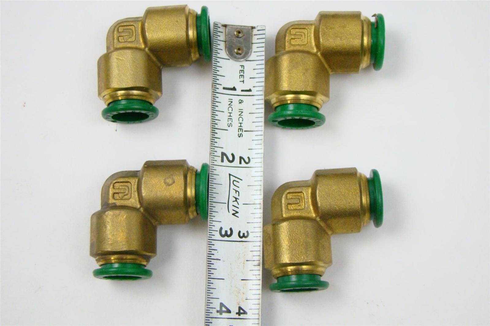 (4) Parker Prestolok 1/2 Push to Connect 90 Tube Fitting eBay