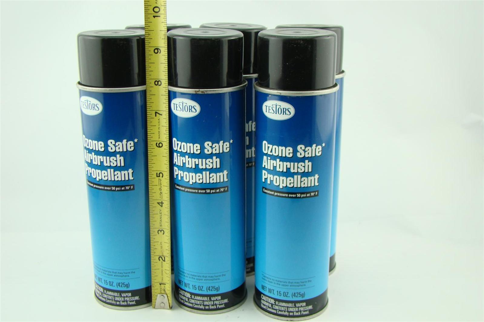 (6) Testors Ozone safe Airbrush Propellant 15 oz. 8822 eBay