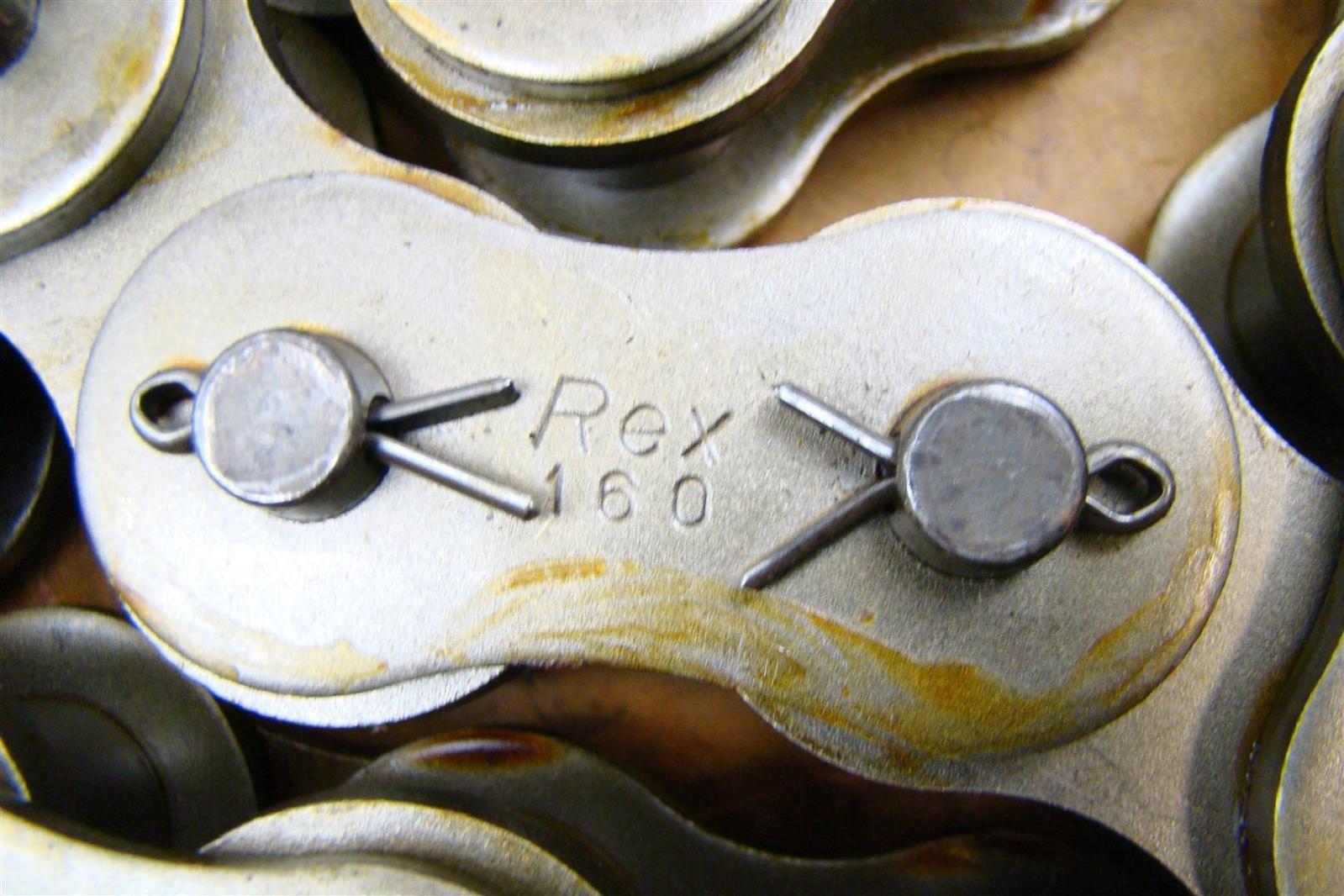 Rex 160 Roller Chain Cotter Pin Type 10'