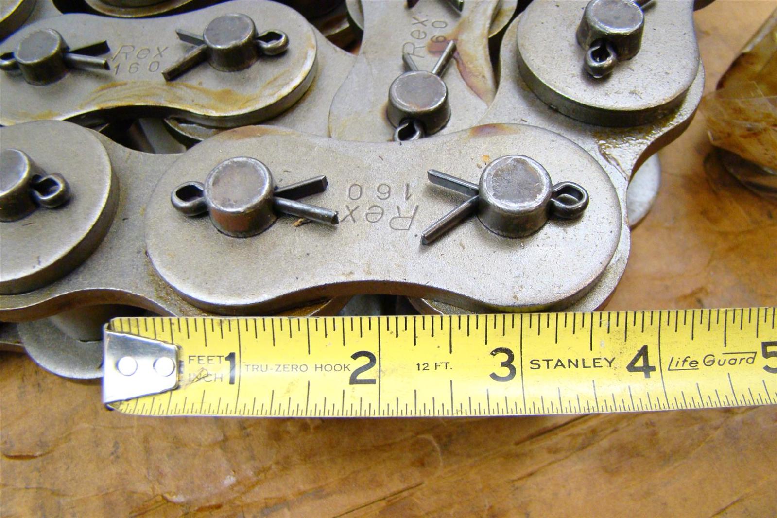 Rex 160 Roller Chain Cotter Pin Type 10'