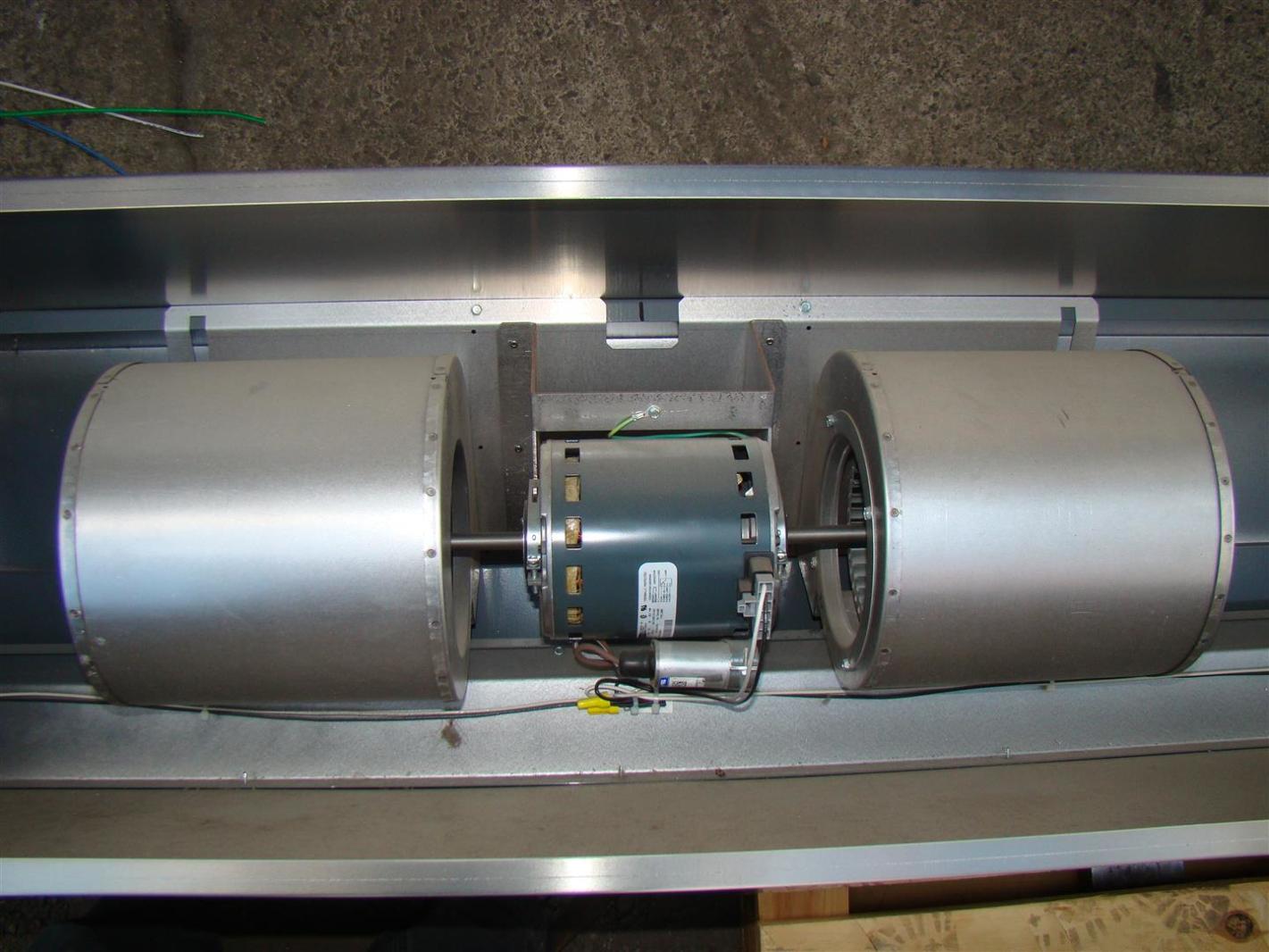 Berner Commerical Air Curtain Overhead Door Fan VSA2096AA, 120v eBay