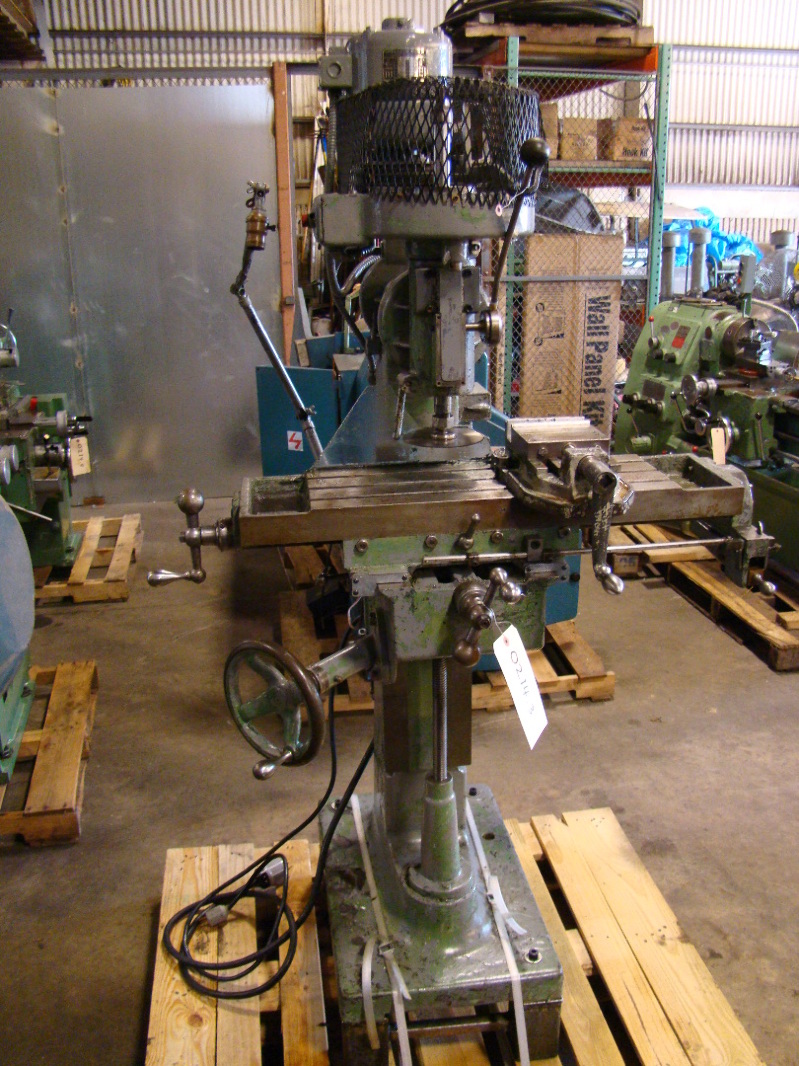 INDEX Vertical Milling Machine 32" x 8" Table eBay