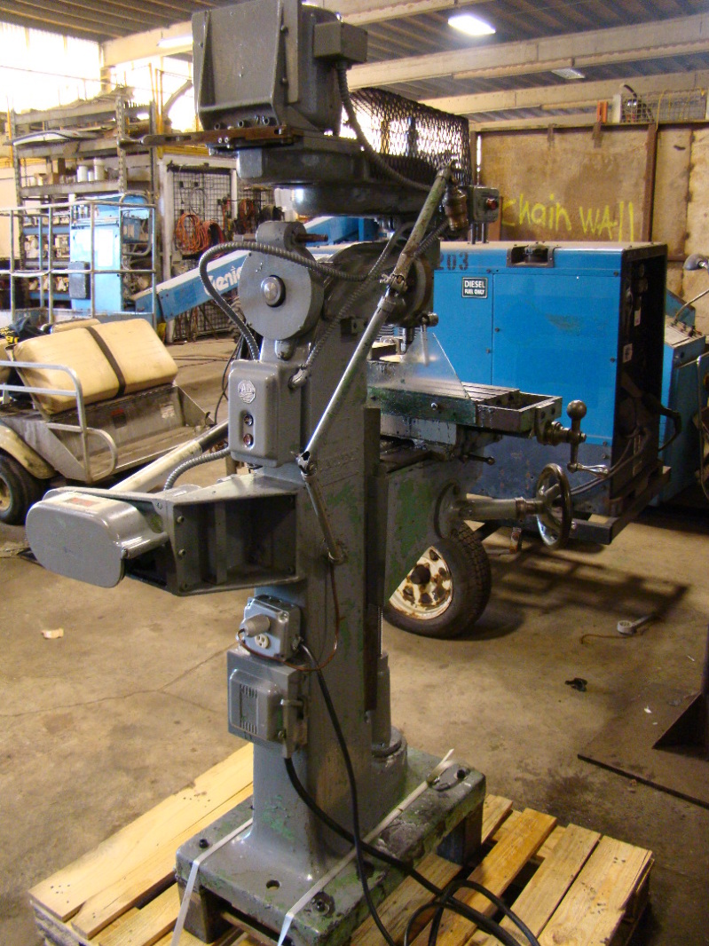 INDEX Vertical Milling Machine 32" x 8" Table eBay