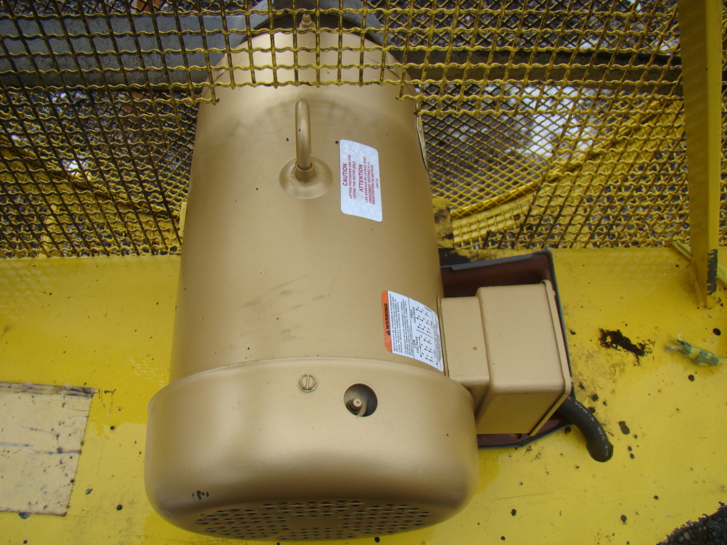 44" Narrow Blade Industrial Axial Fan with Baldor 5 HP 3 Phase Electric