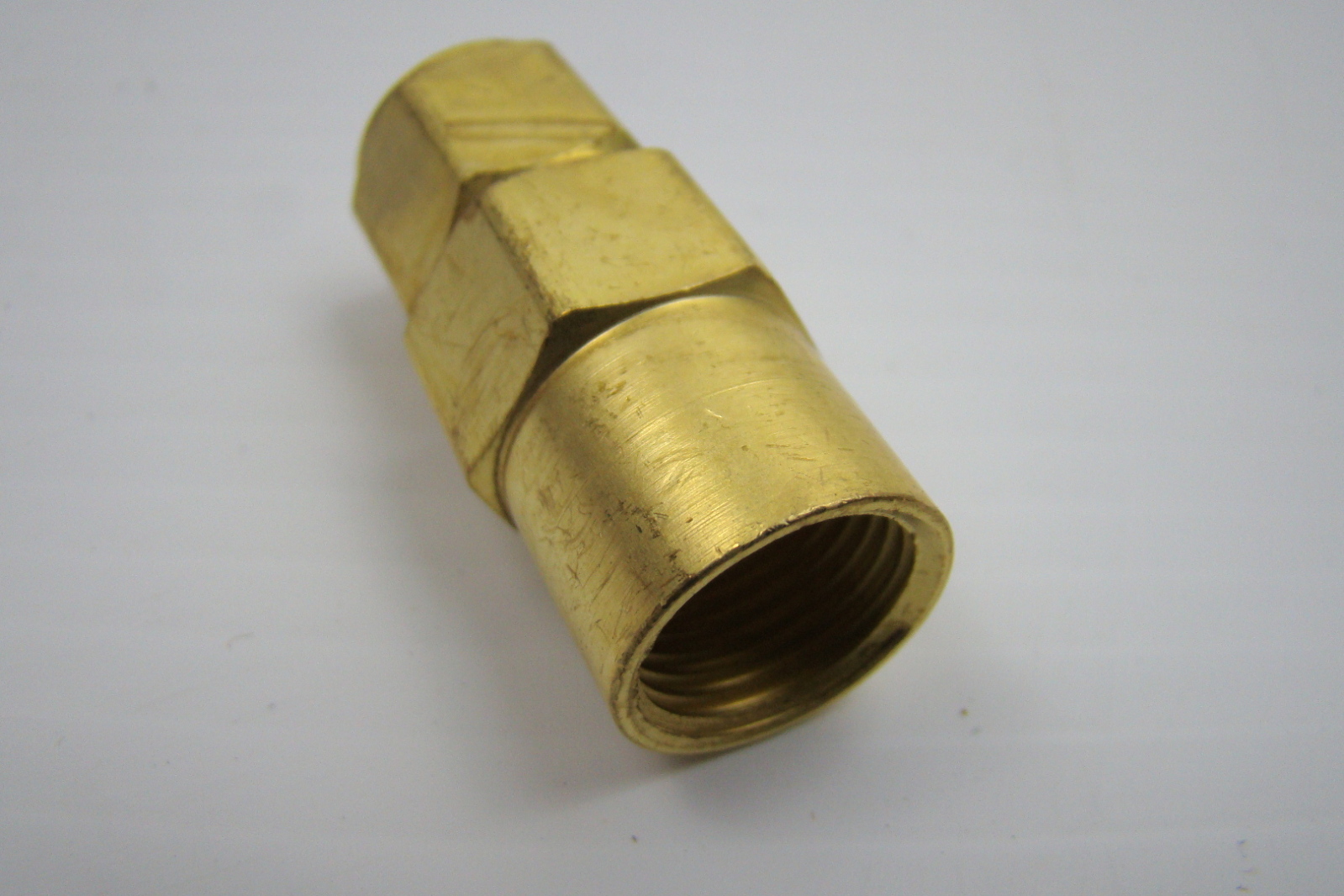 Western Enterprises SS-82 Stainless Steel Cylinder Nut - CGA 350 Connection