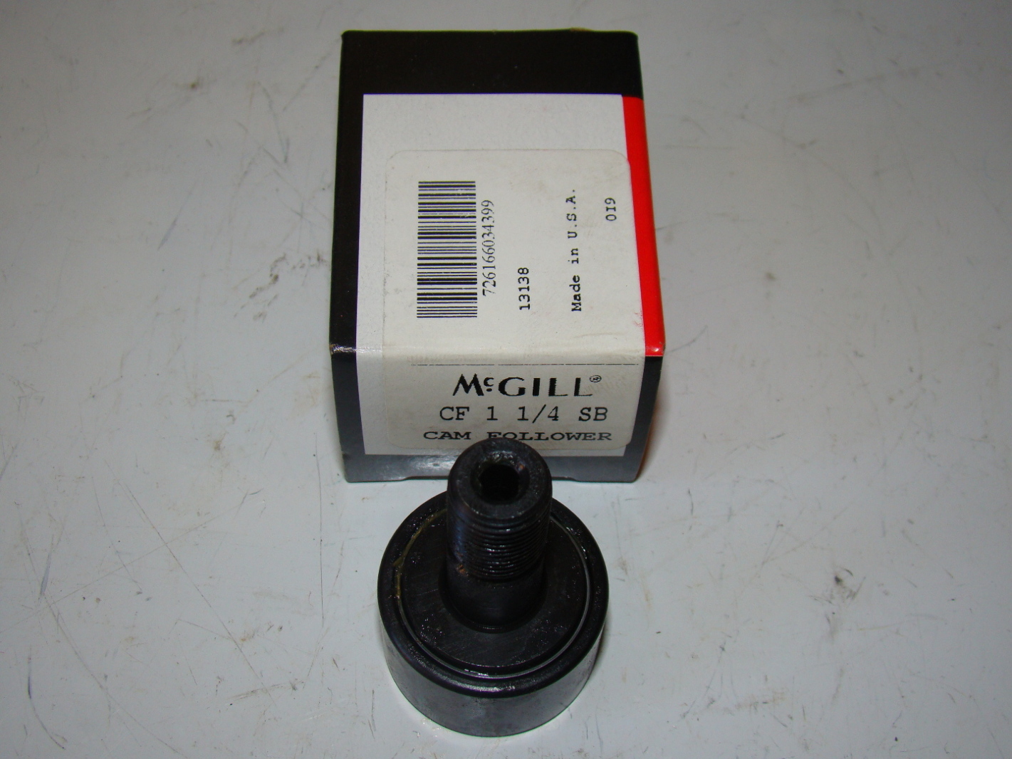 (10) McGill, Precision Bearings Cam Follower, Emerson, CF 1 1/4 SB