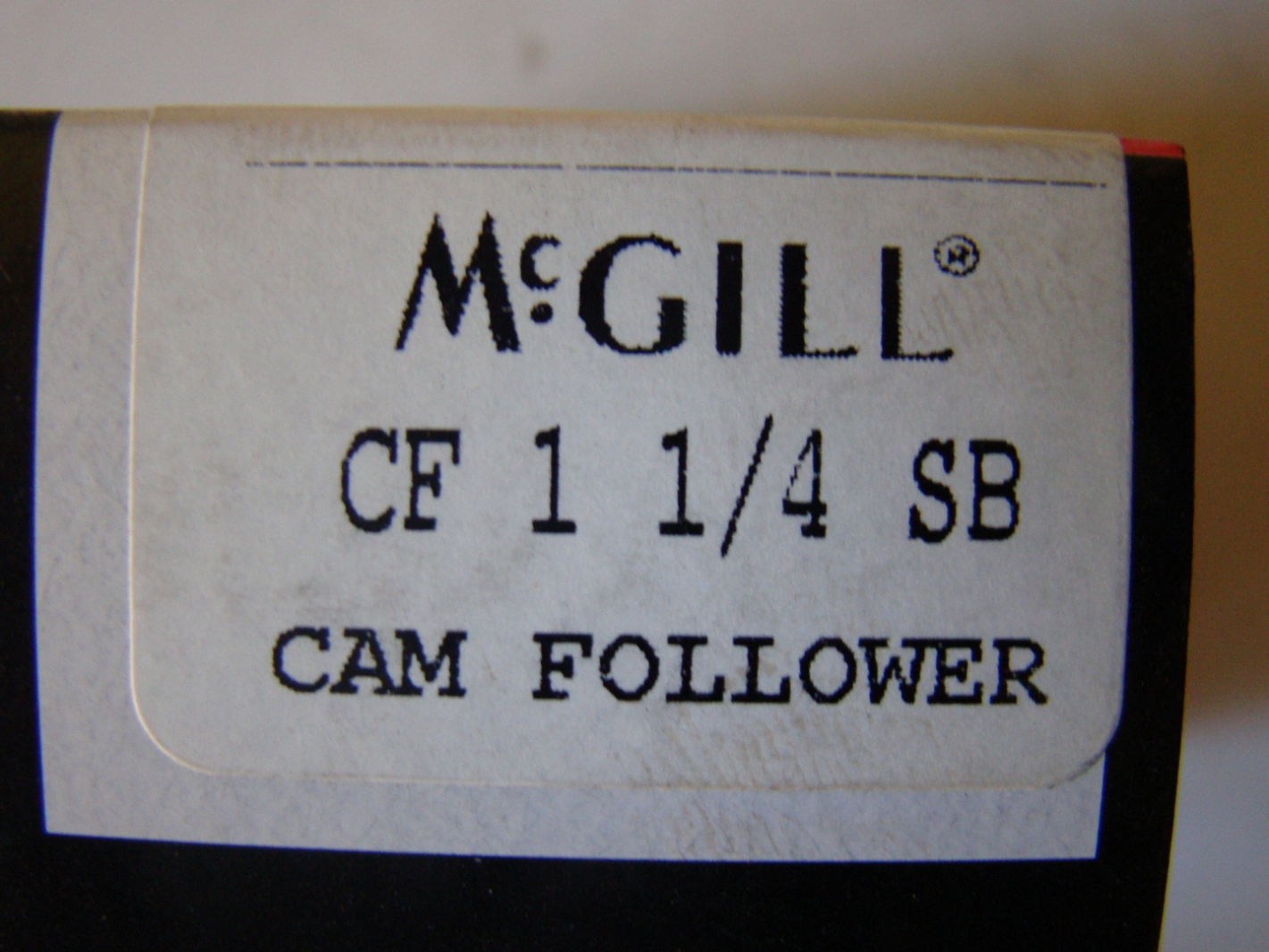 (10) McGill, Precision Bearings Cam Follower, Emerson, CF 1 1/4 SB