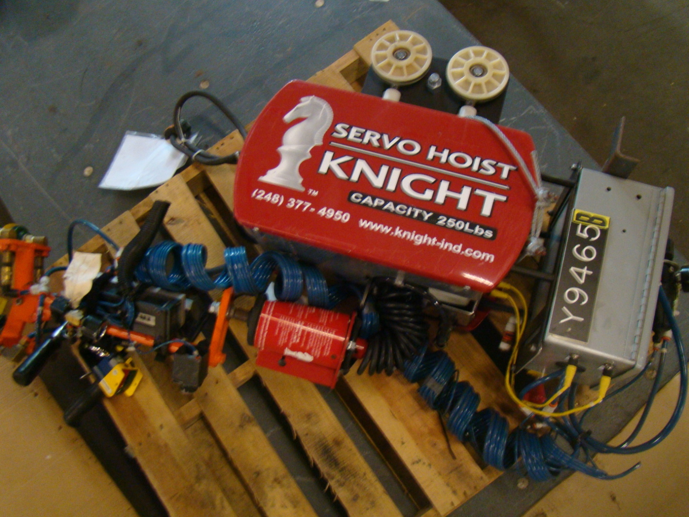 Knight 250lb. Pneumatic Servo Hoist Balancer 26218 eBay