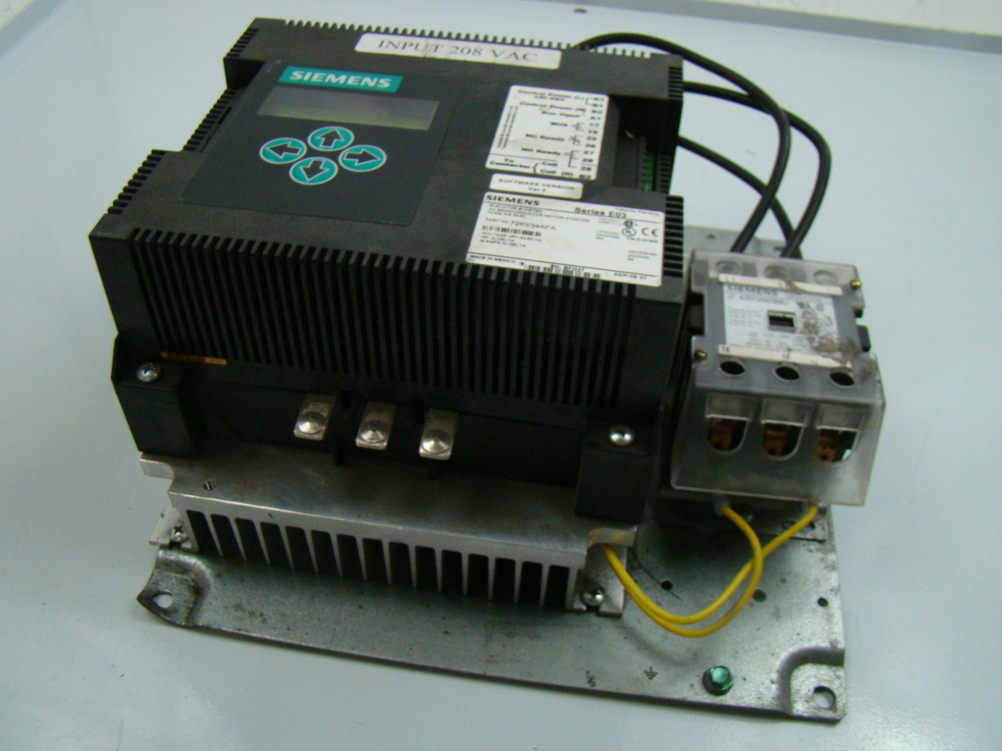 Siemens 3PH Elevator Motor Starter 72KV34AFA