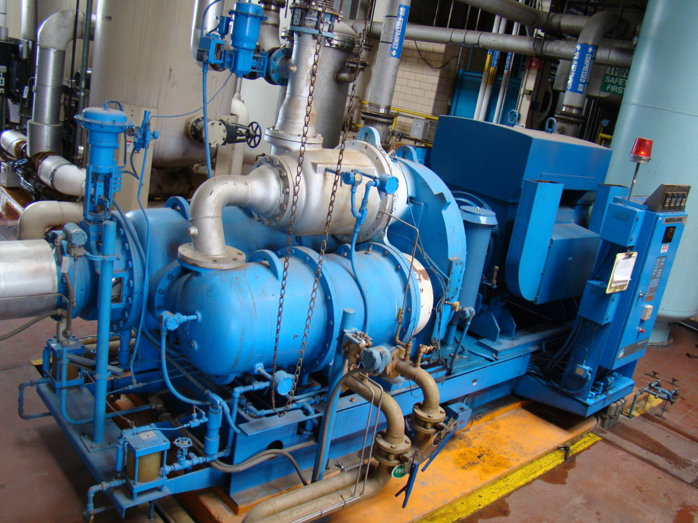 Ingersoll Rand Centac Centrifugal Compressor 7665CFM, 1750HP, 3CII75M3