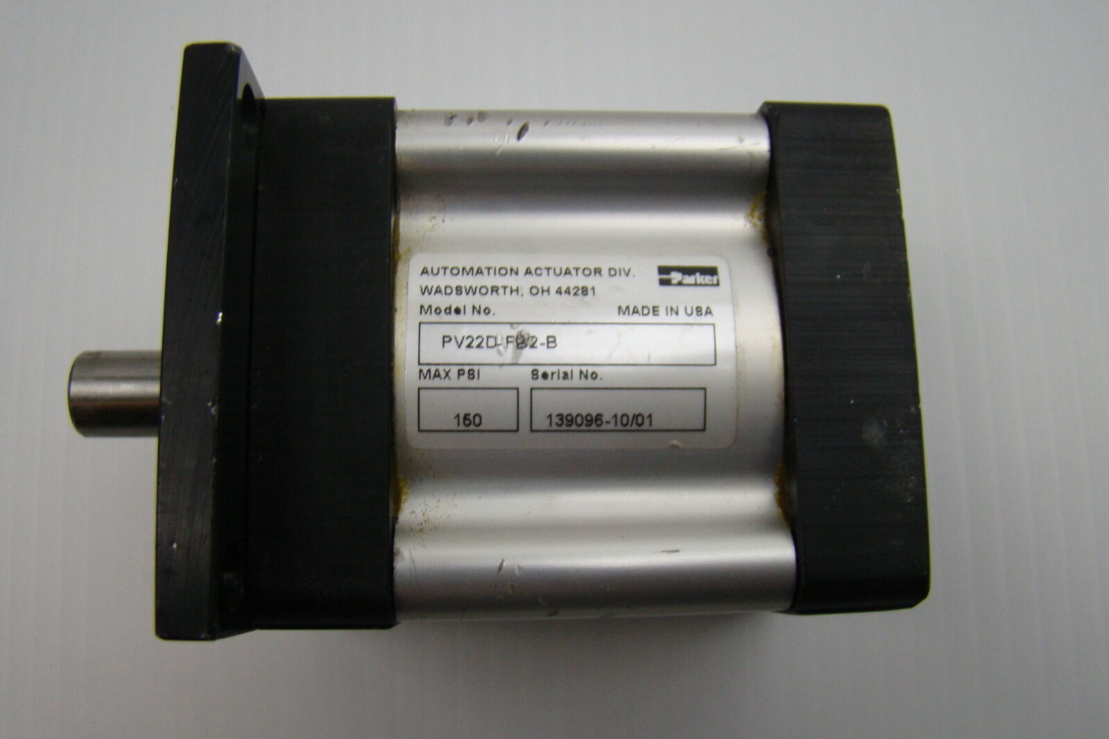 Parker 150psi Pneumatic Compact Cylinder PV22DFB2B eBay