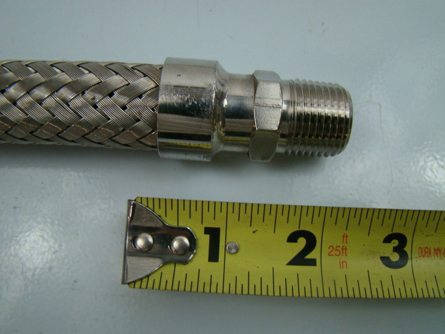 Stainless Steel Braided Hose 1" x 48" Length eBay
