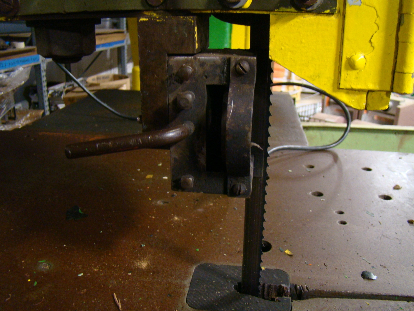 BIG Vertical Bandsaw 35" x 48" Table 40" Throat 15HP 220/240v eBay