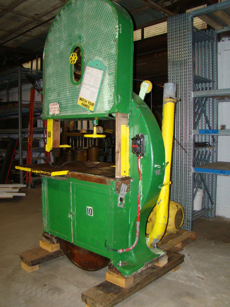 BIG Vertical Bandsaw 35" x 48" Table 40" Throat 15HP 220/240v eBay
