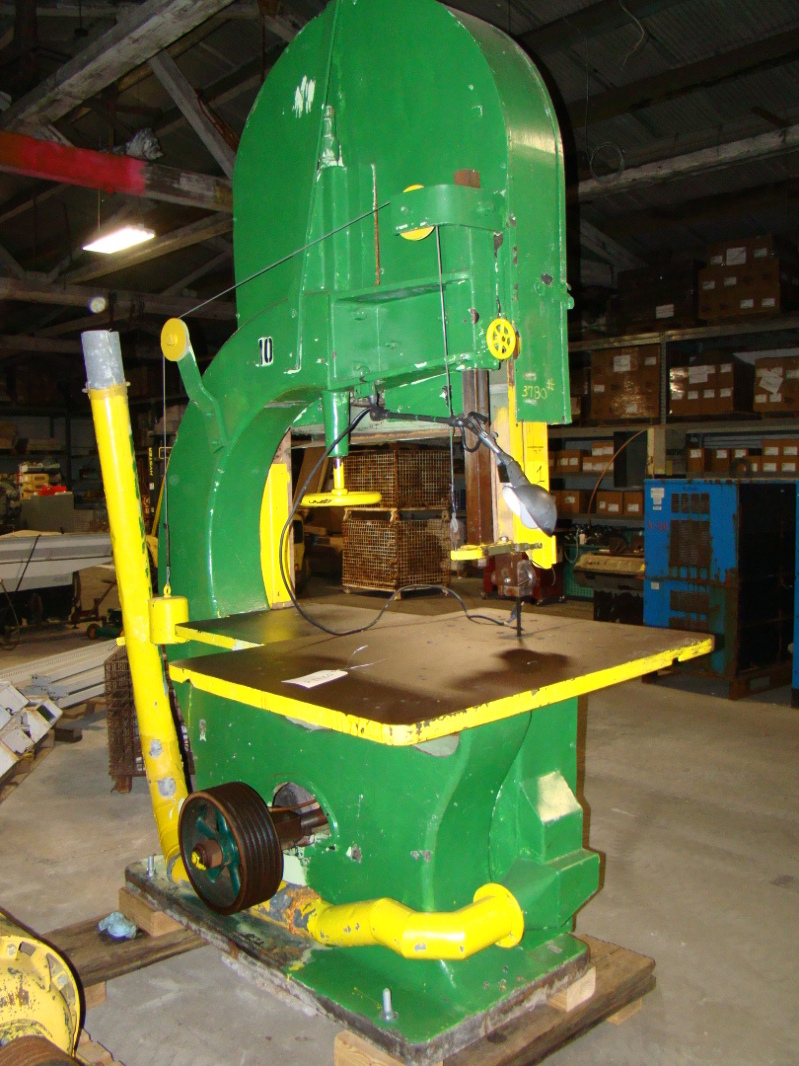 BIG Vertical Bandsaw 35" x 48" Table 40" Throat 15HP 220/240v eBay