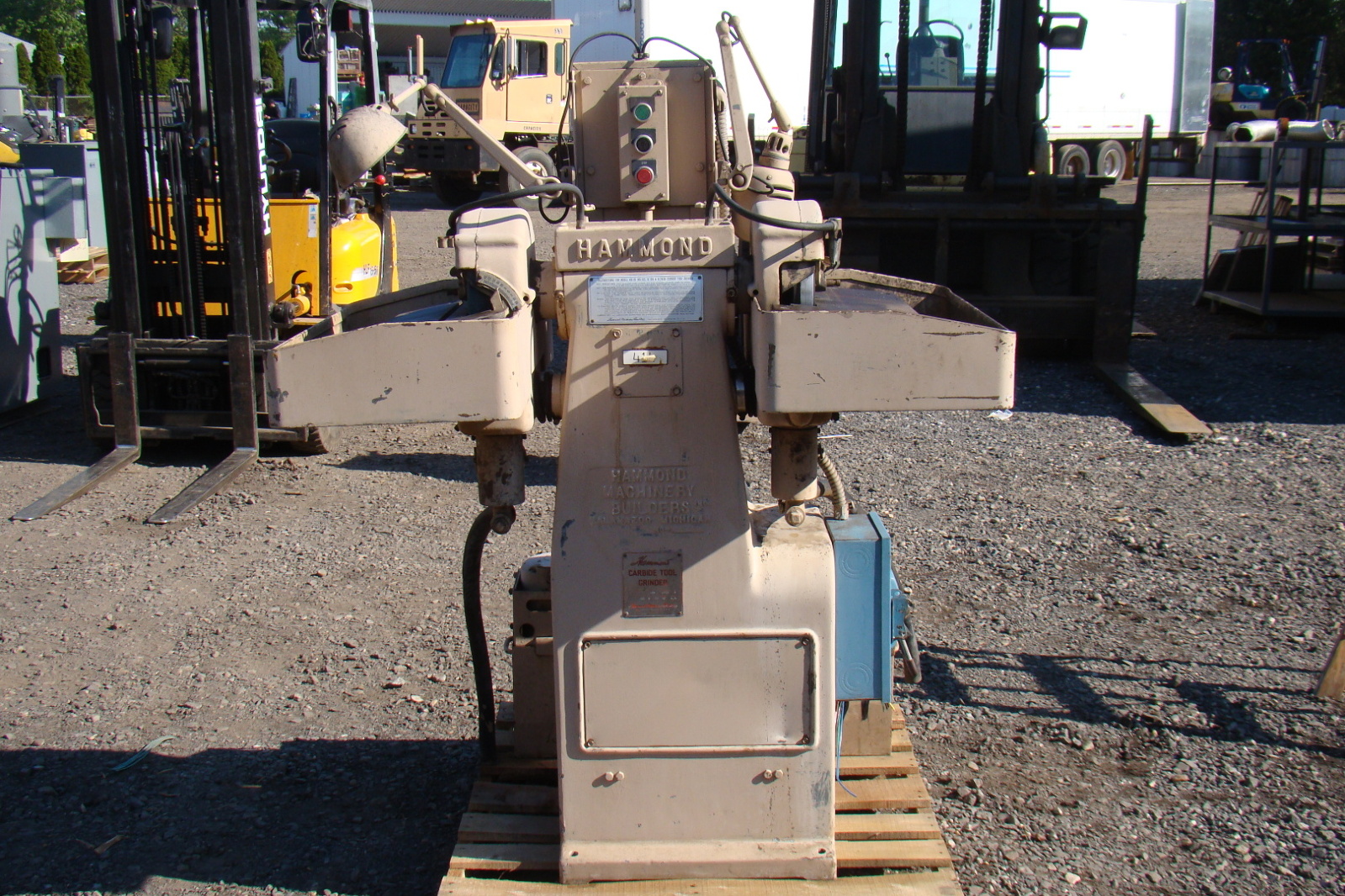 Hammond Machinery Carbide Tool Grinder 460v PH3 WD10C 12883 eBay