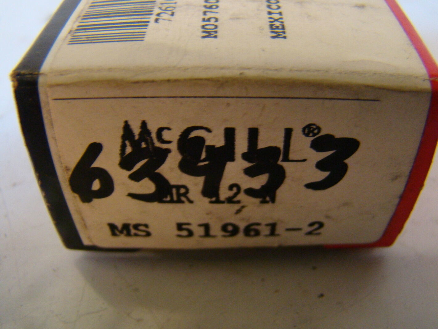 McGill, Precision Bearings, MS 51961-2