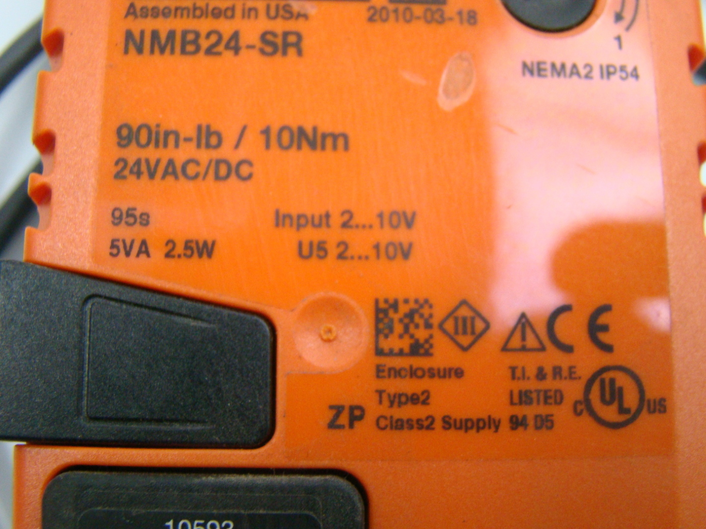 Belimo 24 Volt Proportional Damper Control Actuator NMB24SR eBay