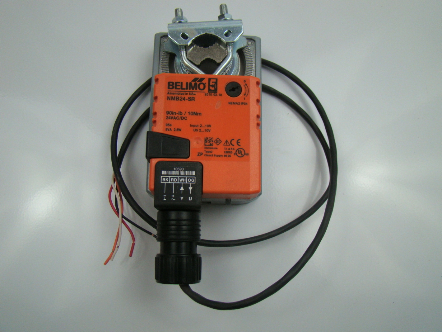Belimo 24 Volt Proportional Damper Control Actuator NMB24SR eBay
