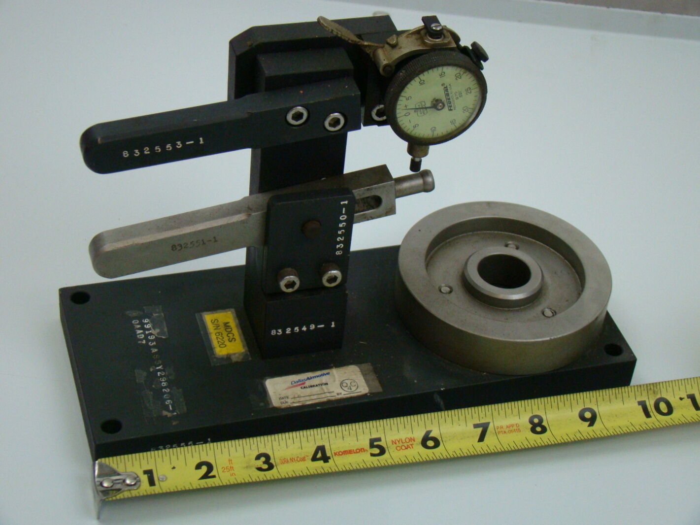 Machinist Tool Checking Dial Indicator Jig