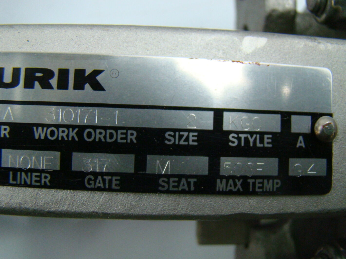 DeZurik 2" Stainless Steel Style KGC Knife Gate Valve 9496252A eBay