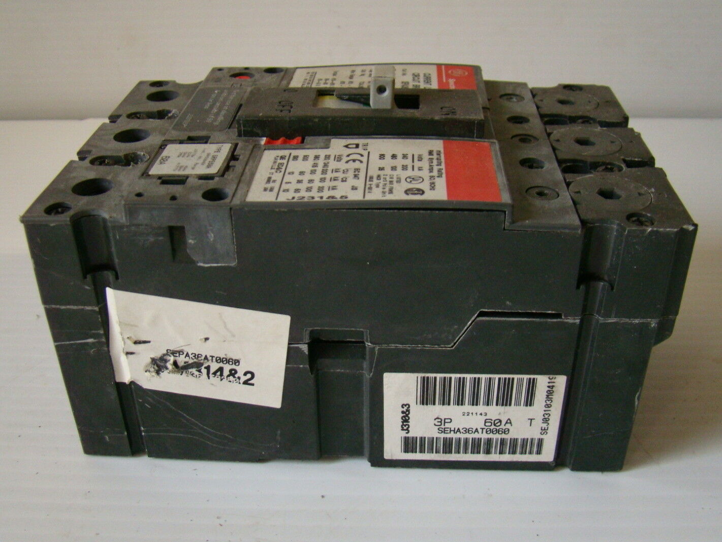GE SPECTRA RMS,60A CURRENT LIMITING CIRCUIT BREAKER,SEPA36AT0060 eBay