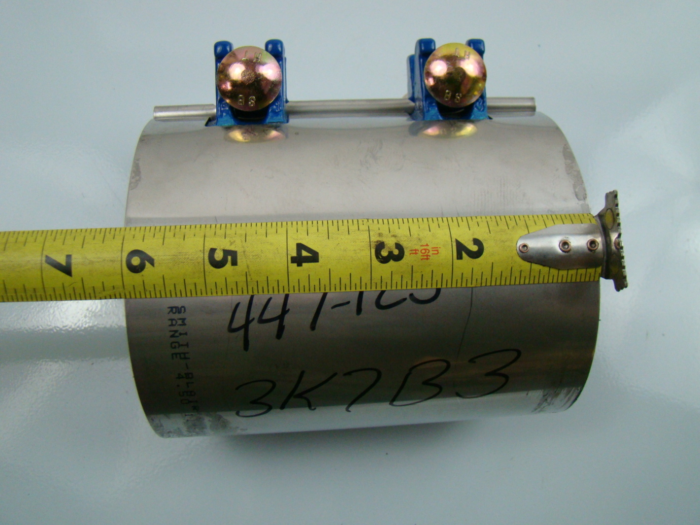 Smith Blair 4" x 6" Stainless Pipe Repair Coupling