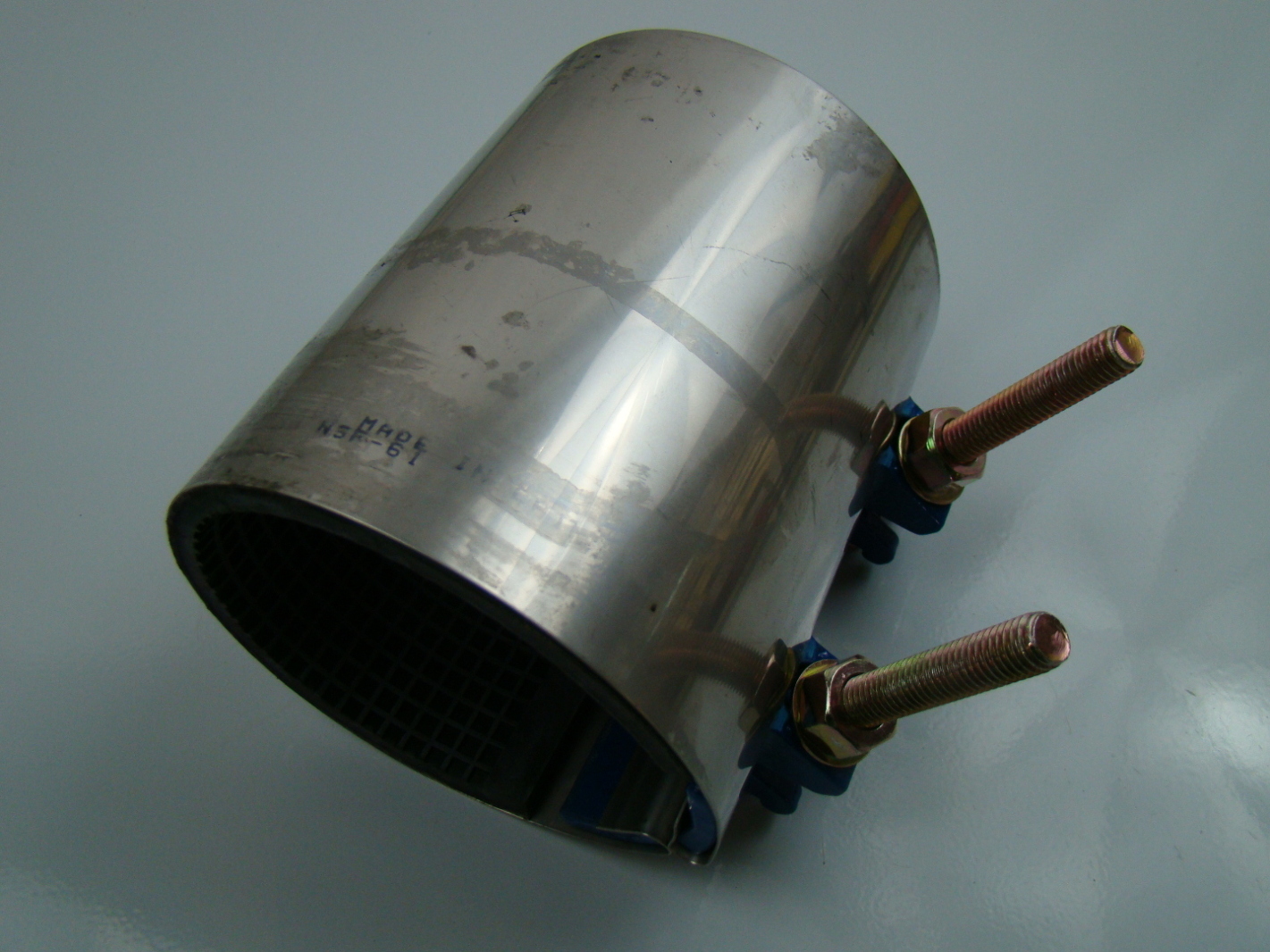 Smith Blair 4" x 6" Stainless Pipe Repair Coupling