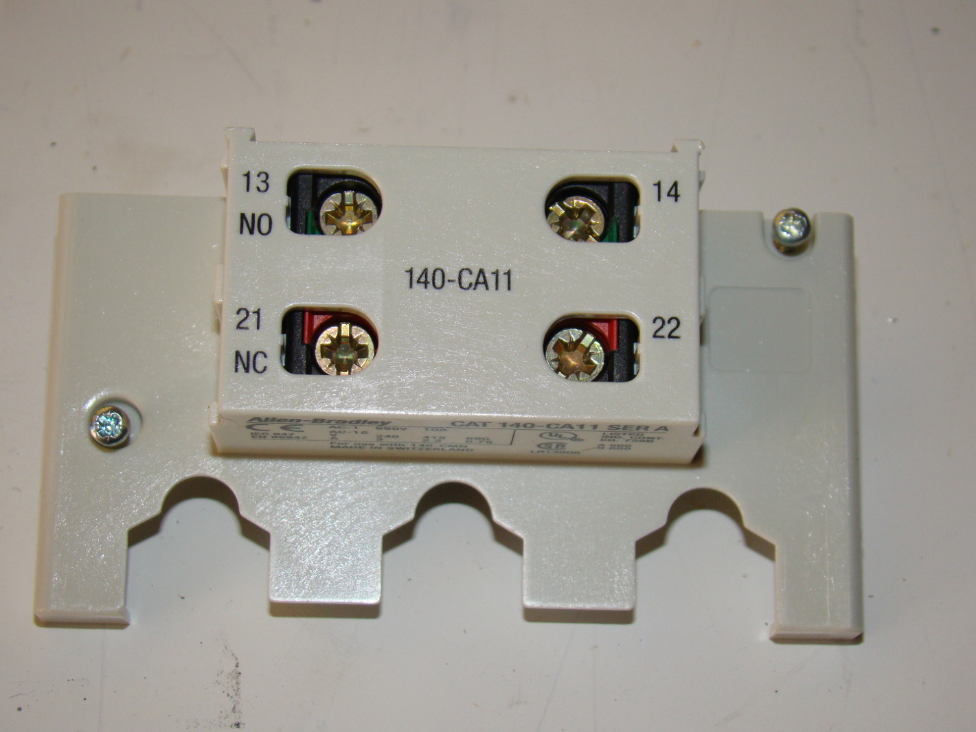 AllenBradley Auxiliary Contact Block 140CA11 eBay